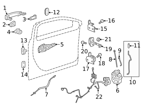 Front Door for 2015 Chevrolet Malibu #0