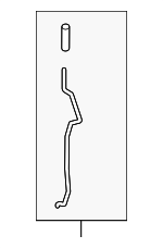 22847382 - Body: Lock Rod for Chevrolet: Malibu, Malibu Limited Image