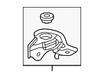 G91H20R010 - Cooling System: Reservoir Tank Mount Bracket for Toyota Image