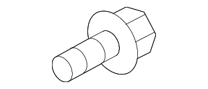 MB409438 - Body: Instrument Panel Air Bag Screw for Mitsubishi: Eclipse, Eclipse Cross, Galant, Mirage, Mirage G4, Montero, Outlander, Outlander PHEV, Outlander Sport Image