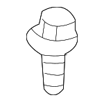 MU000716 - Electrical: Headlamp Assembly Bolt for Mitsubishi Image