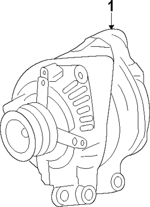 Alternator for 2013 Land Rover LR4 #1