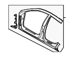 4K8809839 - Body: Aperture Panel for Audi: A7 Sportback, S7 Sportback Image