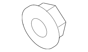 54588ED00A - : Strut Nut for Nissan: Cube, Juke, LEAF, Murano, Quest, Rogue, Rogue Select, Sentra, Versa Image