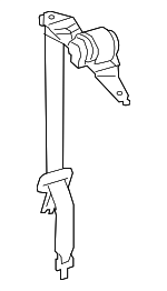 7335078040C0 - : Lap &amp; Shoulder Belt for Lexus: NX200t, NX300, NX300h Image