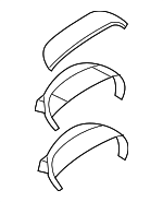 987552023005Z1 - : Cluster Visor for Porsche: Cayman Image