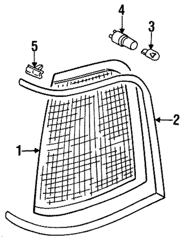 443941625A - Electrical: Lens for Audi Image