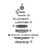 68377404AC - : Nameplate for Mopar Image