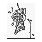 213502J000 - : Engine Timing Cover for Hyundai Image