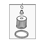 263502J001 - Engine: Oil Filter for Hyundai: Elantra, Kona, Sonata Image