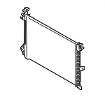 17115A3F238 - Cooling System: Radiator for BMW Image