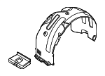 86812L1300 - Body: Fender Liner for Hyundai Image