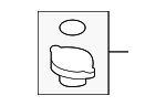 214308997A - Cooling System: Radiator Cap for INFINITI: EX35, EX37, FX35, FX37, FX50, G25, G37, M35h, M37, M56, Q40, Q50, Q60, Q70, Q70L, QX50, QX70 Image