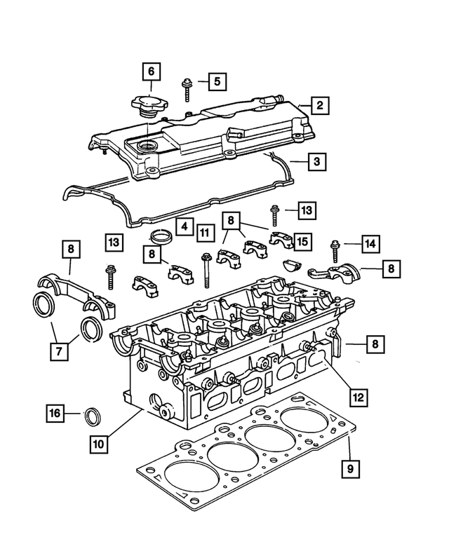 4667731 - Engine 2.4L Four Cylinder: Camshaft Plug for Mopar Image