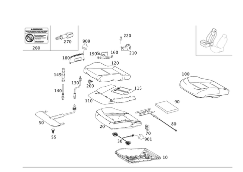 Right Seat for 2014 Mercedes-Benz E400 #0