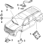 SL1Z14G229B - : Transceiver for Ford: Expedition Image
