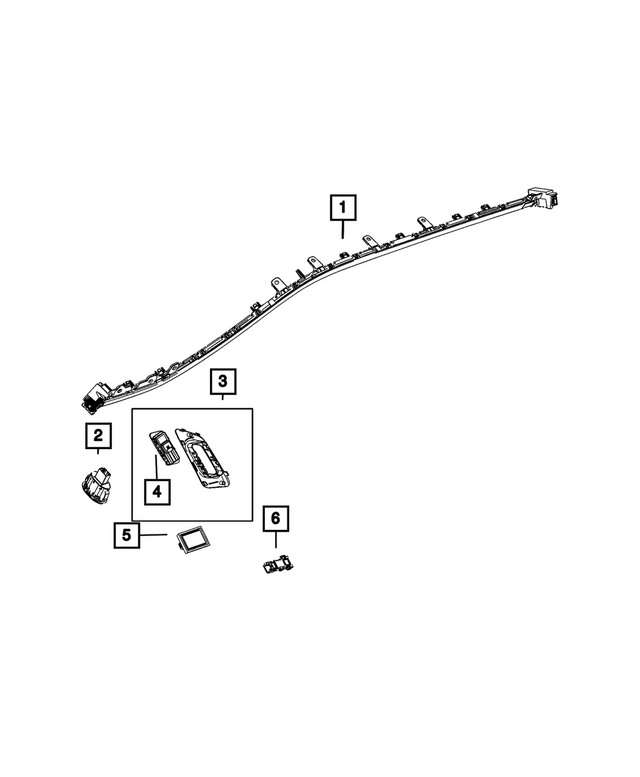 68593333AA - : Courtesy Lamp for Mopar Image