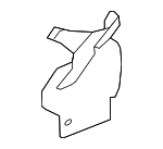 T2H49156 - : Fender Liner Pad for Jaguar: F-Pace Image