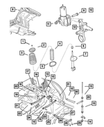 5272686AB - Rear Suspension: Rear Coil Spring for Dodge: Neon Image