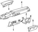 5543301010K2 - Body: Finish Panel for Toyota: Corolla Image