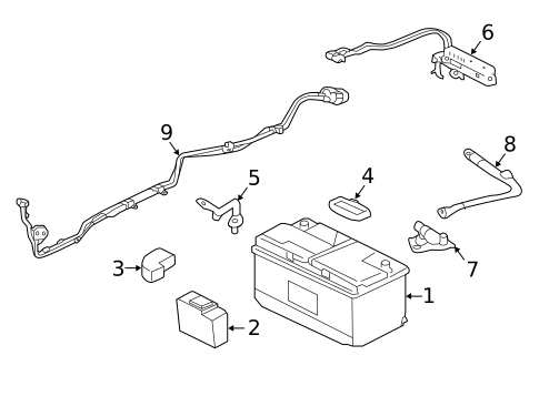 Battery for 2017 Jaguar XF #0