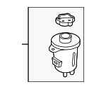 PSR14 - Steering: Motorcraftâ„¢ Power Steering Reservoir for Ford Image