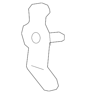 42768259 - : Driver Side Liftgate Strut Bracket for GM Image