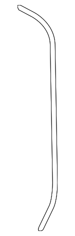 31371480 - Body: Drain Hose for Volvo: C30, S40, S60, S60 Cross Country, S80, S90, V60, V60 Cross Country, V90, V90 Cross Country, XC40, XC40 Recharge, XC60, XC70, XC90 Image