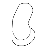 30753148 - Body: Drain Hose Grommet for Volvo: C30, S60, S60 Cross Country, S80, V60, V60 Cross Country, V70, XC70, XC90 Image