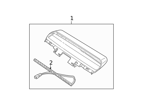 High Mount Lamps for 2005 Jaguar S-Type #0