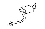 1743031B60 - Exhaust: Muffler &amp; Pipe for Lexus: GS450h Image