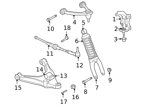 Rear Suspension for 2009 Dodge Viper #0
