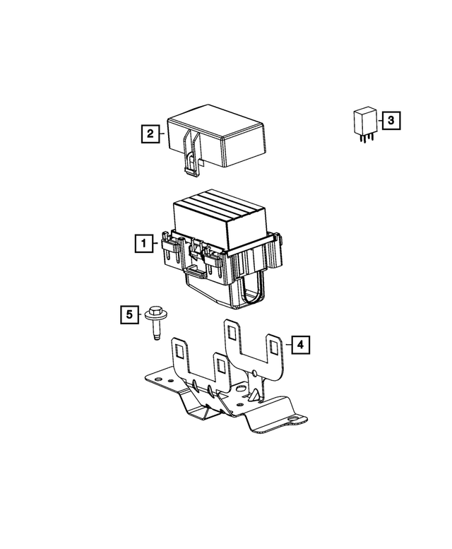 6101947 - : Hex Flange Head Tapping Screw for Mopar Image