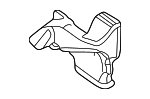 64228203881 - Body: Floor Duct for BMW: 323Ci, 323i, 325Ci, 325i, 325xi, 328Ci, 328i, 330Ci, 330i, 330xi, M3 Image
