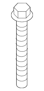 22116795240 - Engine: Bushing Bolt for BMW: 528i, 535i, 535i GT, 535i GT xDrive, 535i xDrive, 640i, 640i Gran Coupe, 640i xDrive, 640i xDrive Gran Coupe, 740i, 740Li, 740Li xDrive, ActiveHybrid 5, ActiveHybrid 7, X3 Image