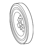 2560302800 - Engine: Vibration Damper for Mercedes-Benz Image