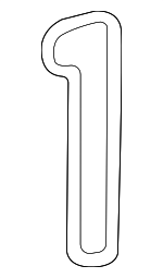 2561840400 - Engine: Oil Filter Housing Gasket for Mercedes-Benz Image