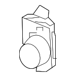 88970892 - Body: Corner Panel Brace for Pontiac: Vibe Image