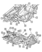 4860223 - Body Sheet Metal Except Doors: Body Plug for Mopar Image