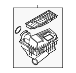 1K0129607AG - : Air Cleaner Assembly for Audi Image