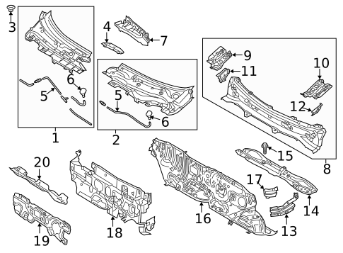 Cowl for 2021 Mazda CX-3 #0