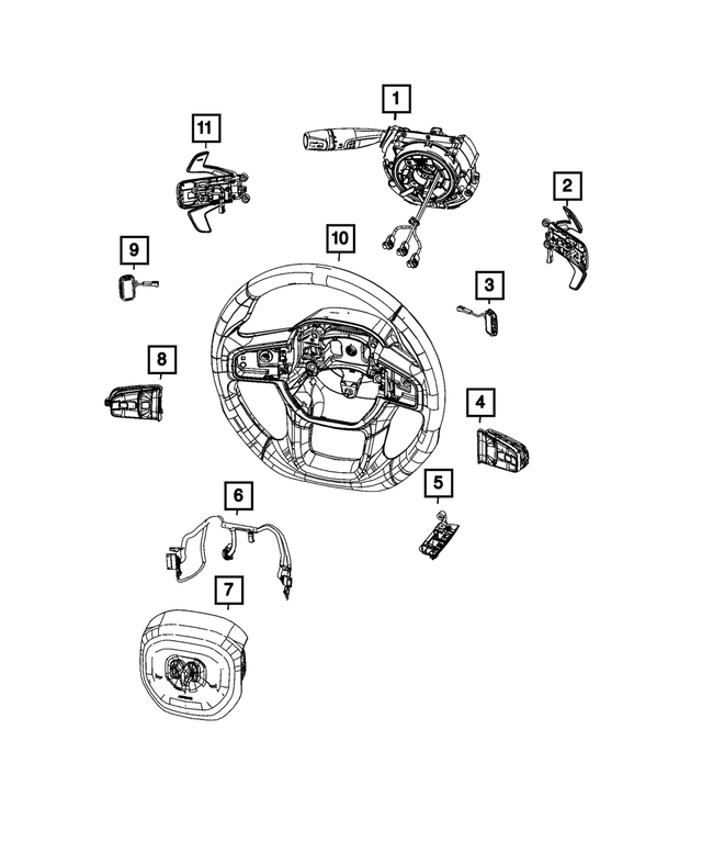 68379834AB - Electrical: Electronic Range Select Switch for Mopar Image