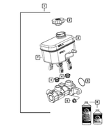 5191826AA - Brakes: Master Cylinder To Booster Seal for Mopar Image
