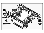 55405XA000 - Suspension: Suspension Cross-member for Hyundai Image