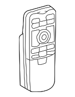 8617050230 - Electrical: Remote Control for Lexus: LS600h, LX570 Image