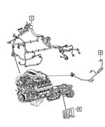 56051722AF - Electrical: Engine Wiring for Mopar Image