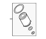 2541840600 - Engine: Engine Oil Filter Element for Mercedes-Benz Image