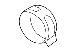 53729671003 - Electrical: Front Hose Clamp for Honda: Accord, CR-V, Fit, HR-V, Insight, Pilot, Ridgeline Image