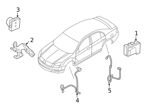 Anti-Lock Brakes for 2007 Ford Fusion #0