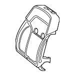 2929108902 - Body: Seat Back Pad for Mercedes-Benz Image